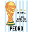 Kit PARTY BOX Futbol Mundial 10 Invitados